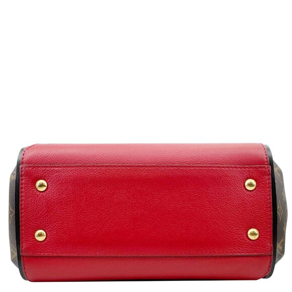 Louis Vuitton Kimono MM Monogram Canvas Tote Bag Red - Picture 9 of 12